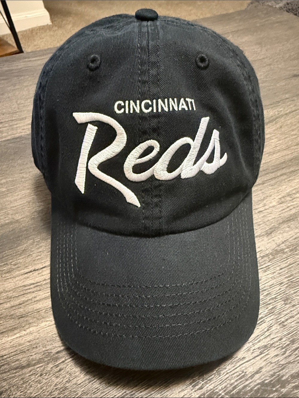 47’Brand Cincinnati Reds Crosstown Collection Franchise Fitted Hat